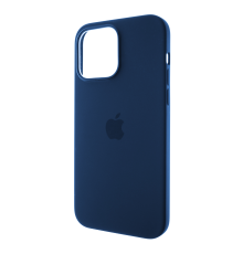 Чохол Silicone Case Full з MagSafe та Анімацією iPhone 14 Pro Max storm blue PLS-00-00109153