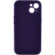 Чохол Silicone Case Full Camera Protective iPhone 14 berry purple PLS-00-00116497