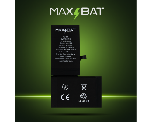 Акумулятор iPhone X (Max Bat) PLS-00-00021641