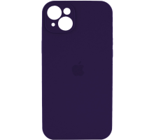 Чохол Silicone Case Full Camera Protective iPhone 15 berry purple PLS-00-00116479
