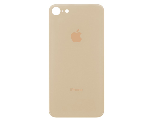 Задня кришка iPhone 8 gold (Більший отвір) PLS-00-00079260