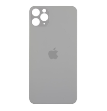 Задня кришка iPhone 11 Pro Max silver (Більший отвір) PLS-00-00046397