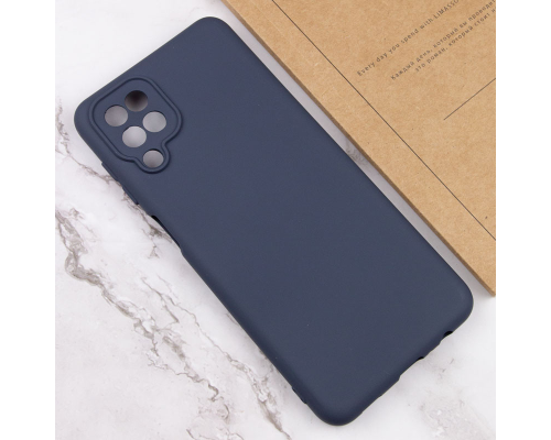 Чохол Silicone Cover Full Camera Samsung A125 Galaxy A12 midnight blue PLS-00-00116032