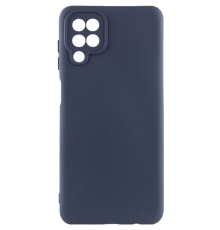 Чохол Silicone Cover Full Camera Samsung A125 Galaxy A12 midnight blue PLS-00-00116032