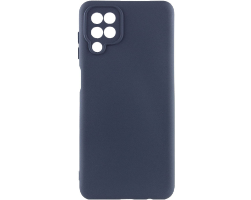 Чохол Silicone Cover Full Camera Samsung A125 Galaxy A12 midnight blue PLS-00-00116032