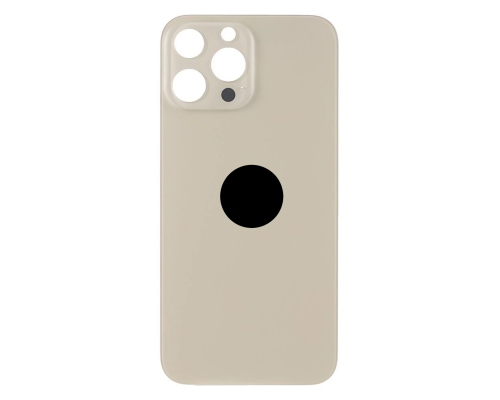 Задня кришка iPhone 13 Pro Max gold (Стандартний отвір) PLS-00-00081556