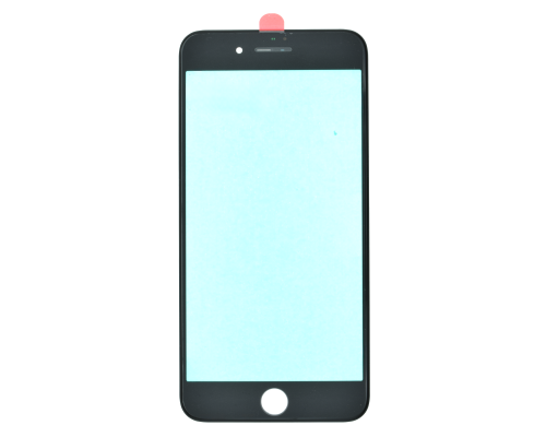 Скло дисплея iPhone 8 Plus з рамкою black (Original China) PLS-00-00083955