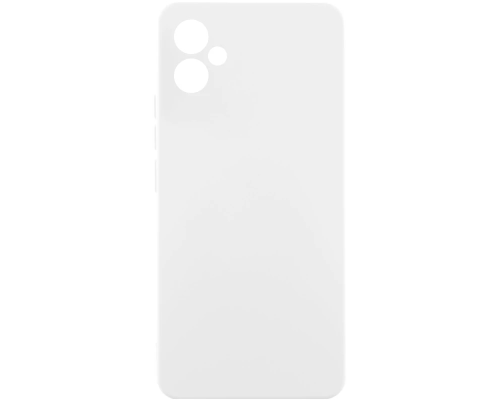 Чохол Silicone Cover Full Camera Samsung A055 Galaxy A05 white PLS-00-00142983