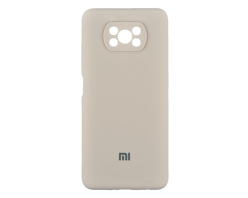 Чохол Silicone Cover Full Camera Xiaomi Poco X3 pink sand PLS-00-00112277