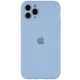 Чохол Silicone Case Квадратні Борти Full Camera iPhone 11 Pro Max cornflower PLS-00-00116687