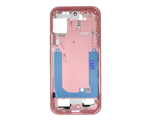 Середня частина корпусу Google Pixel 9 pink (Original China) PLS-00-00147451