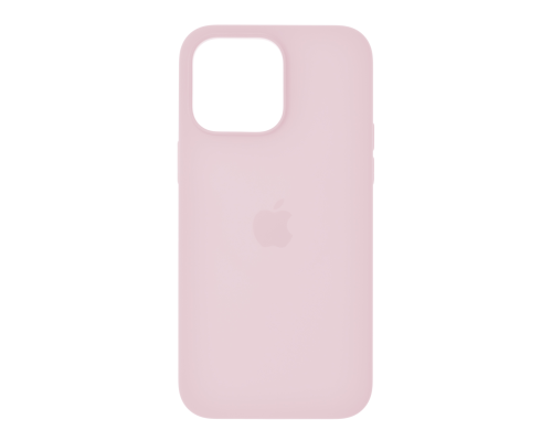 Чохол Silicone Case Full з MagSafe та Анімацією iPhone 14 chalk pink PLS-00-00120570