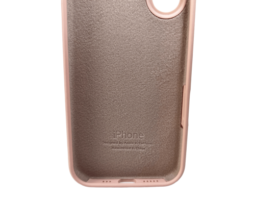 Чохол Silicone Case Full Camera Protective для iPhone 16 pink sand PLS-00-00130754