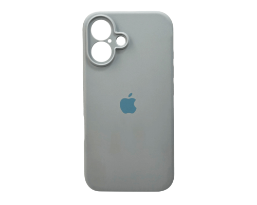 Чохол Silicone Case Full Camera Protective для iPhone 16 sierra blue PLS-00-00130775