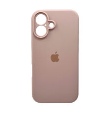 Чохол Silicone Case Full Camera Protective для iPhone 16 pink sand PLS-00-00130754
