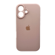 Чохол Silicone Case Full Camera Protective для iPhone 16 pink sand PLS-00-00130754