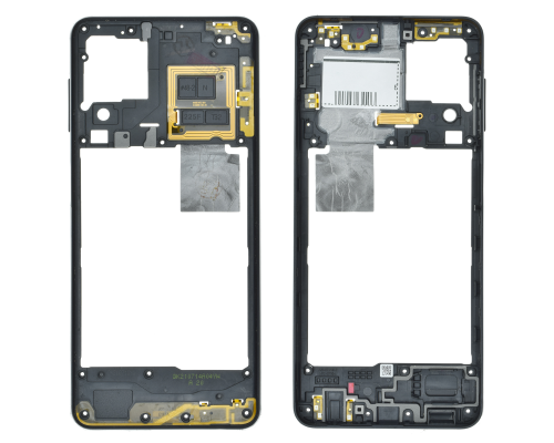 Середня частина корпусу Samsung A225 Galaxy A22 (2021) black PLS-00-00105642