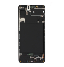 Дисплей Samsung A716 Galaxy A71 5G з сенсором та рамкою black (Original) PLS-00-00105907