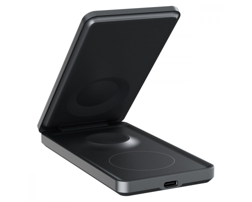 Бездротовий зарядний пристрій Proove Metal Edge 3в1 15W black PLS-00-00112542