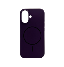 Чохол Silicone case Beats with MagSafe iPhone 17 dark purple PLS-00-00155091