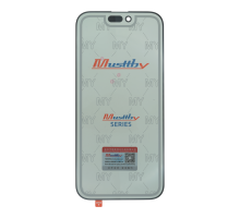 Скло дисплея iPhone 16 Pro Max з поляризаційною плівкою і OCA black (Musttby) PLS-00-00151271