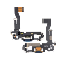 Шлейф iPhone 12 з роз'ємом зарядки blue (Original Used) PLS-00-00093426