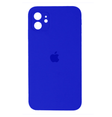 Чохол Silicone Case Квадратні Борти Full Camera iPhone 11 royal blue PLS-00-00107589