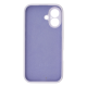 Чохол Silicone Case Full Camera Protective iPhone 16 lilac purple PLS-00-00130570