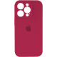 Чохол Silicone Case Full Camera Protective iPhone 16 Pro maroon PLS-00-00130853