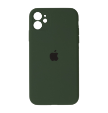 Чохол Silicone Case Full Camera Protective iPhone 11 dark green PLS-00-00132225