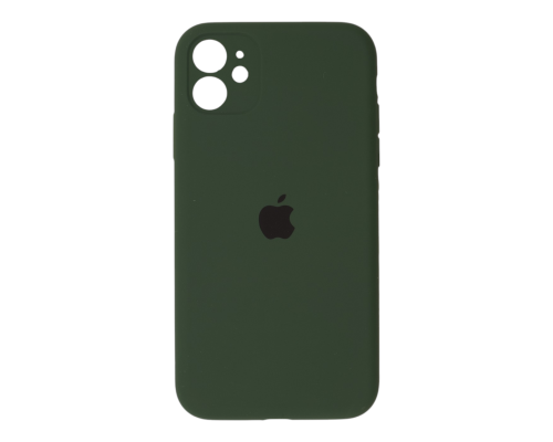 Чохол Silicone Case Full Camera Protective iPhone 11 dark green PLS-00-00132225