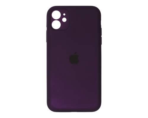 Чохол Silicone Case Full Camera Protective iPhone 11 berry purple PLS-00-00132228