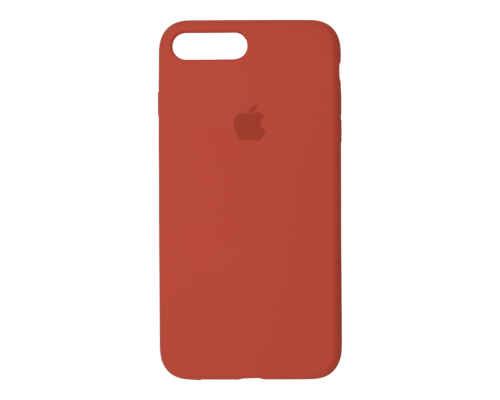 Чохол Silicone Case Full Protective iPhone 7 plus (8 plus) orange PLS-00-00123154