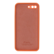 Чохол Silicone Case Квадратні Борти Full Camera iPhone 7 Plus orange PLS-00-00123128