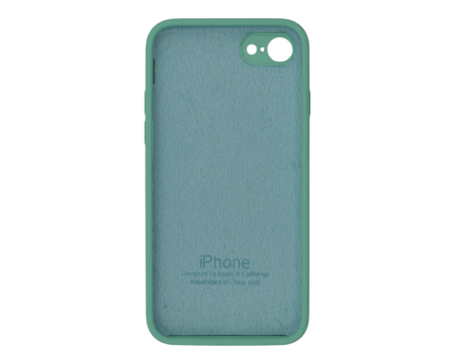 Чохол Silicone Case Квадратні Борти Full Camera iPhone 7 spearmint PLS-00-00107106