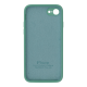 Чохол Silicone Case Квадратні Борти Full Camera iPhone 7 spearmint PLS-00-00107106