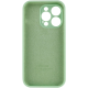 Чохол Silicone Case Full Camera Protective для iPhone 14 Pro Max pistachio PLS-00-00155493