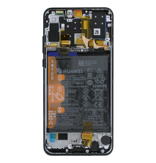 Дисплей Huawei P30 Lite (Camera 24 MP) з сенсором та рамкою black (Original) PLS-00-00080645