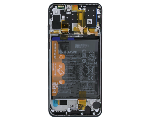 Дисплей Huawei P30 Lite (Camera 24 MP) з сенсором та рамкою black (Original)
