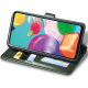 Чохол-книжка Leather GETMAN with card holder Xiaomi Redmi 15 Global green PLS-00-00164164