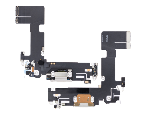 Шлейф iPhone 13 з роз'ємом зарядки starlight (Original Used) PLS-00-00086184