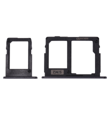 Тримач SIM-карти та карти пам'яті Samsung J330F Galaxy J3 (2017) Dual Sim black PLS-00-00019865