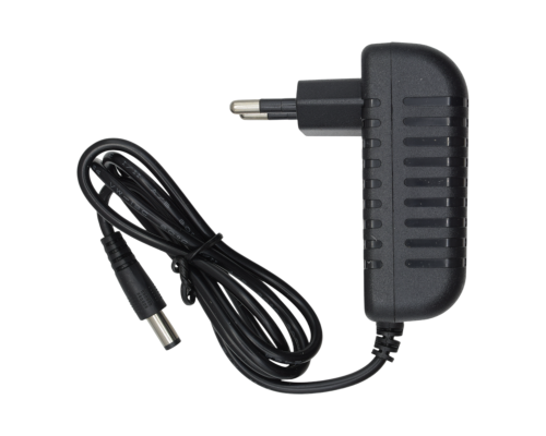 Зарядний пристрій 9V to DC 5.5 x 2.5 мм 1A black PLS-00-00153496