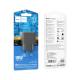 Зарядний пристрій Hoco CS12A 18W 3A USB-A black PLS-00-00114992