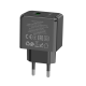 Зарядний пристрій Hoco CS12A 18W 3A USB-A black PLS-00-00114992