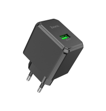Зарядний пристрій Hoco CS12A 18W 3A USB-A black PLS-00-00114992