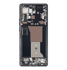 Дисплей Motorola XT2301 Moto Edge 40 Pro з сенсором та рамкою black (Original) PLS-00-00106712