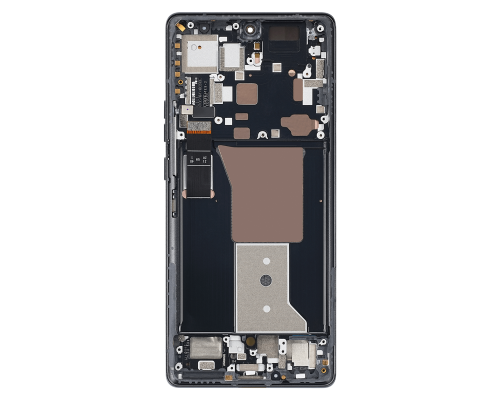 Дисплей Motorola XT2301 Moto Edge 40 Pro з сенсором та рамкою black (Original) PLS-00-00106712