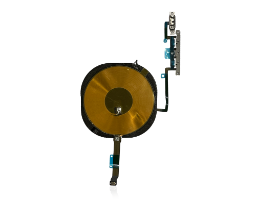 Шлейф iPhone 11 Pro Max з кнопками гучності та бездротовою зарядкою (Original Used) PLS-00-00107466