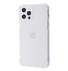 Чохол WXD Silicone 0.8 mm HQ iPhone 12 (12 Pro) transparent PLS-00-00077181